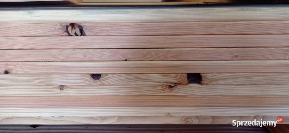 Deska tarasowa 25x145 modrzew europejski klasa Zielona Góra