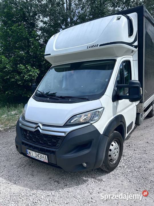 Citroen Jumper 20 163 Plandeka 10EP Kabina Rok produkcji 2018