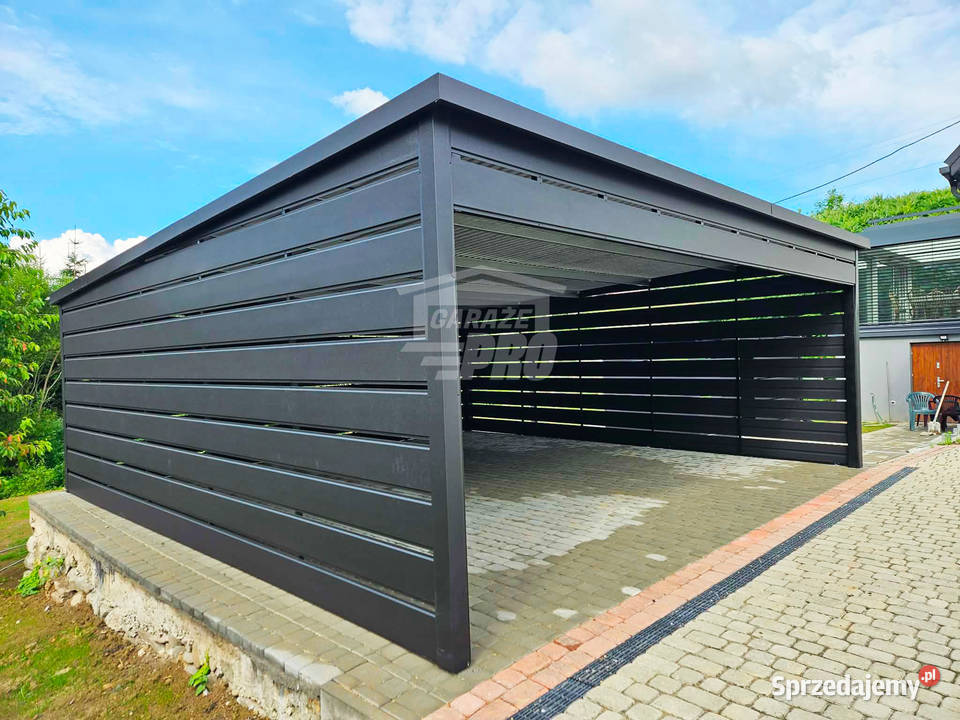 Carport wiata samochodowa 5x6 m dodatkowa Altany i wiaty Police sprzedam