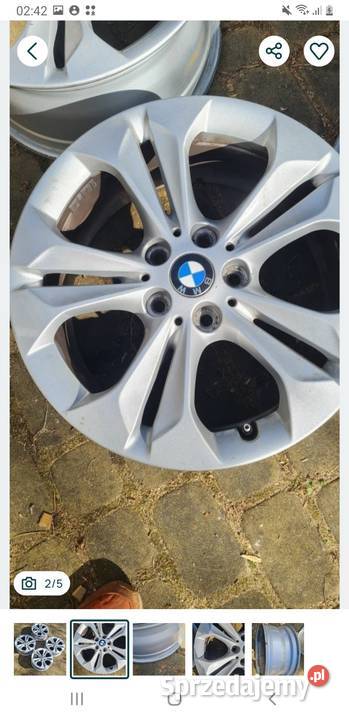 Felgi aluminiowe BMW z czujnikami ciśnienia 75 x Radom