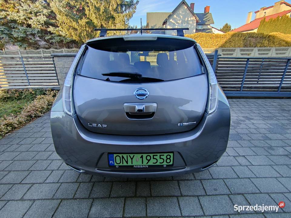 Nissan Leaf 24kWh Polift Pompa ciepła Klima isofix opolskie Paczków