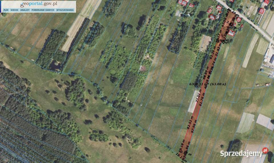 działka w otoczeniu zabudowy jednorodzinnej i sprzedam