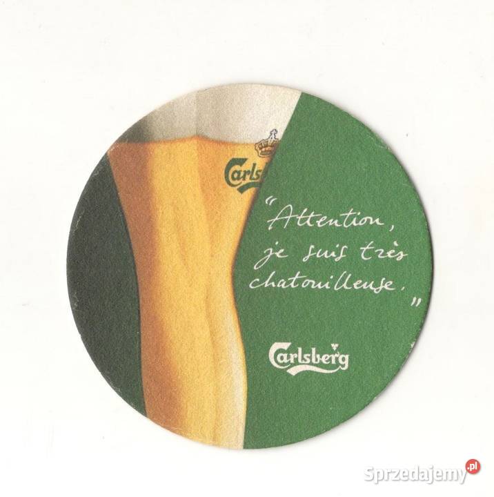 Carlsberg podstawka do piwa 6 Gliwice