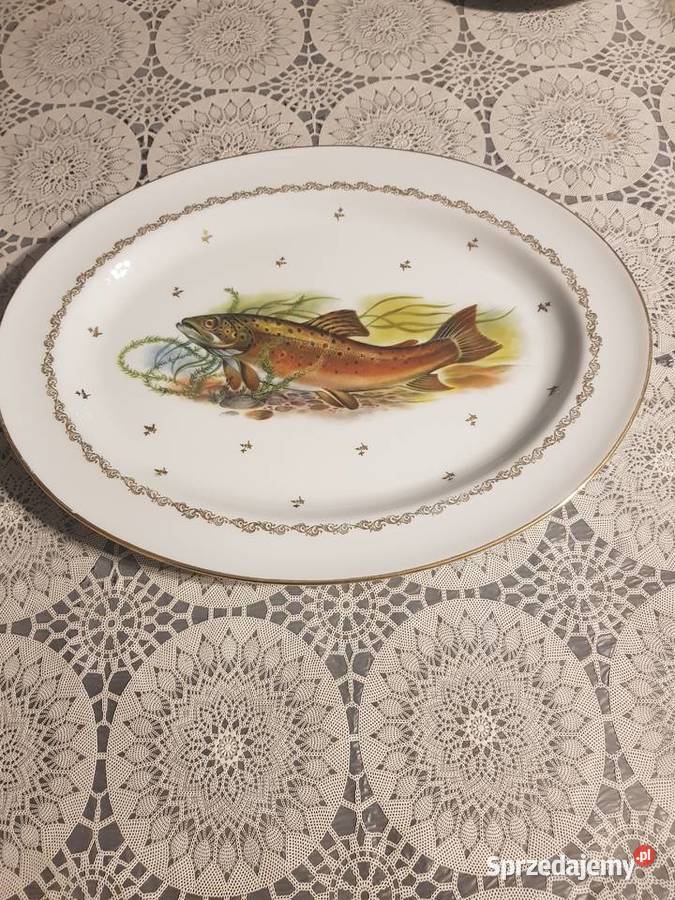 Serwis do ryb Porcelana francuska Limoges Konin sprzedam