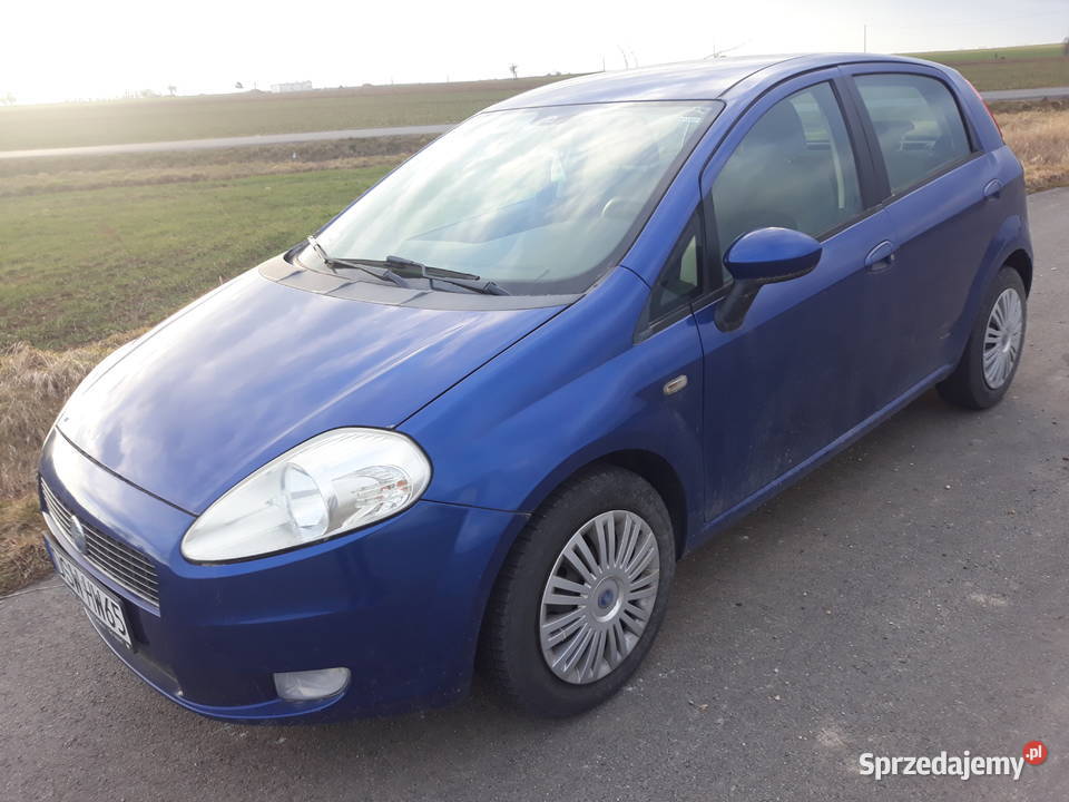 Fiat Grande Punto 14 8v benzyna bogata wersja1 164000km dolnośląskie Strzegom sprzedam
