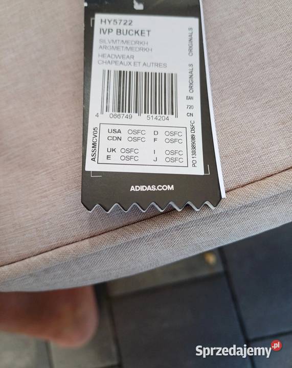 Kapelusz dziecięcy Adidas Ivi Park nowy Unisex Uniseks Nakrycia głowy Zabrze sprzedam