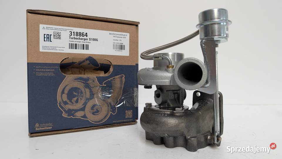 Turbosprężarka SCHWITZER 318864 318799 Pozostałe