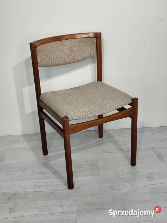 Ikona Duńskiego Designu Krzesło Teakowe SAX Lata Poddębice
