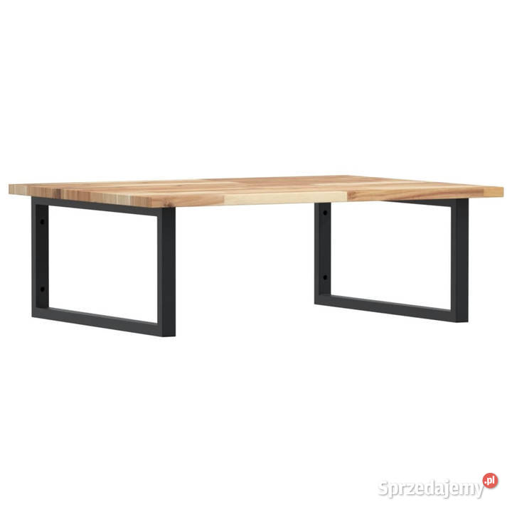 Półka ścienna pod umywalkę stal i lite drewno sprzedam