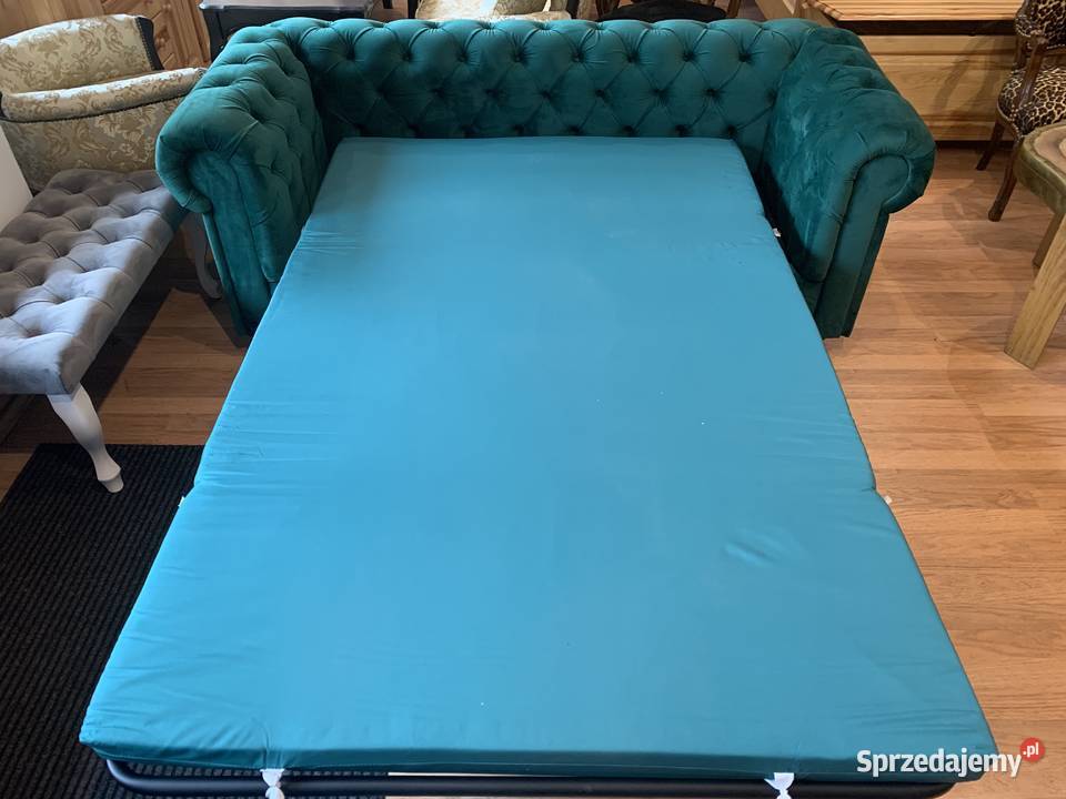 Sofa chesterfield 240 z funkcją spania małopolskie sprzedam