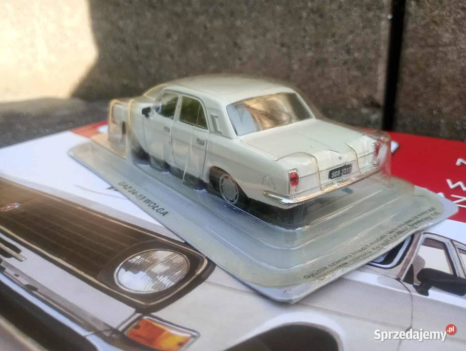 GAZ WOŁGA 2410 deagostini 143 kultowe auta PRL Modelarstwo Warszawa