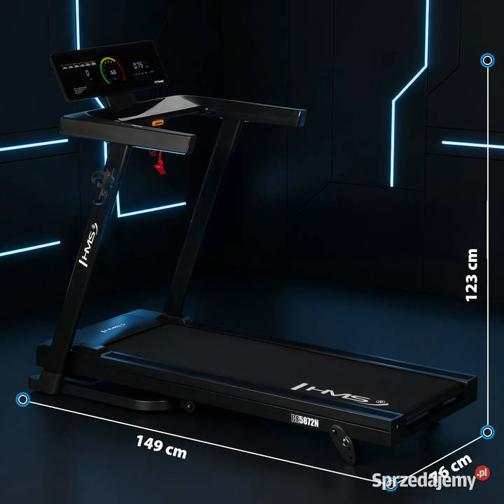 Bieżnia elektryczna BE5872N HMS ACTIVE ZONE Bike Sprzęt do ćwiczeń Ostrowiec Świętokrzyski