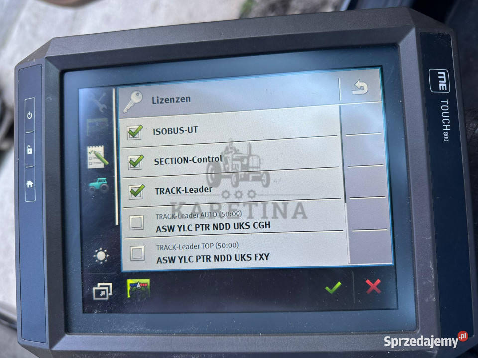 Terminal ME Mller TOUCH 800 Monitor Z LICENCJĄ