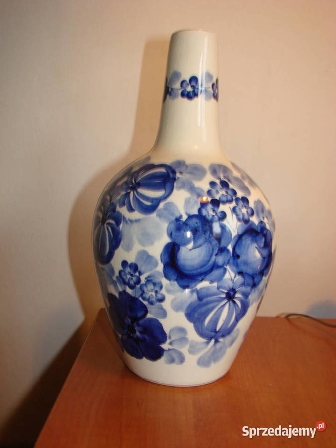 Włocławek fajansowy wazon PRL Pruszcz Gdański sprzedam