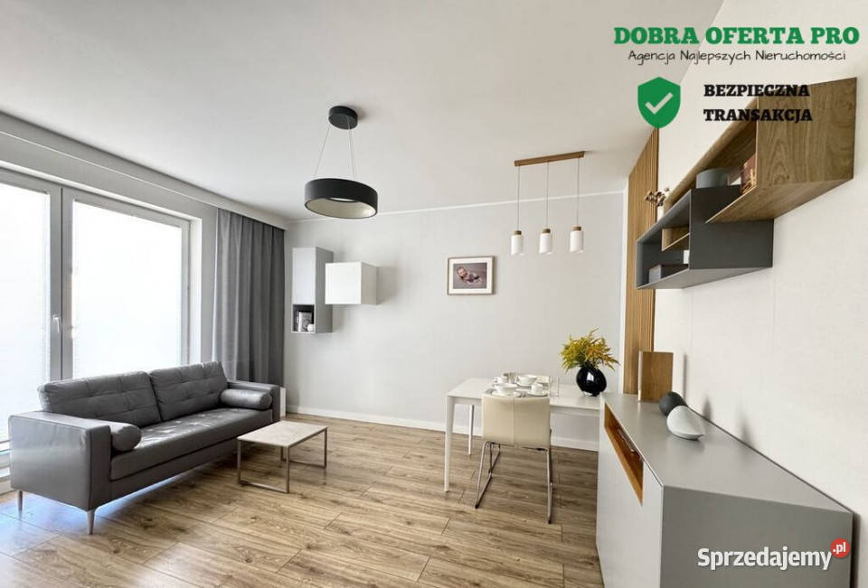 Wysoki standard 3 pokoje taras 16 m Rok budowy 2020 Gdańsk