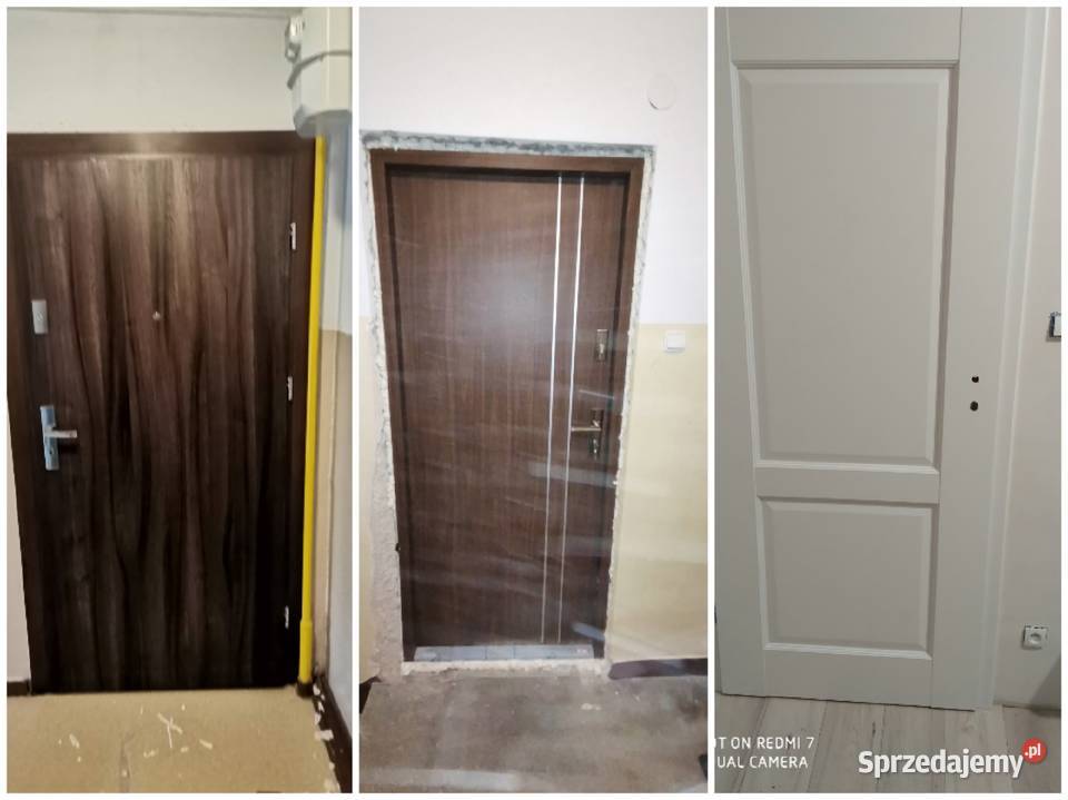 montaż drzwi układanie paneli podłogowych serwis Słupsk usługi budowlane