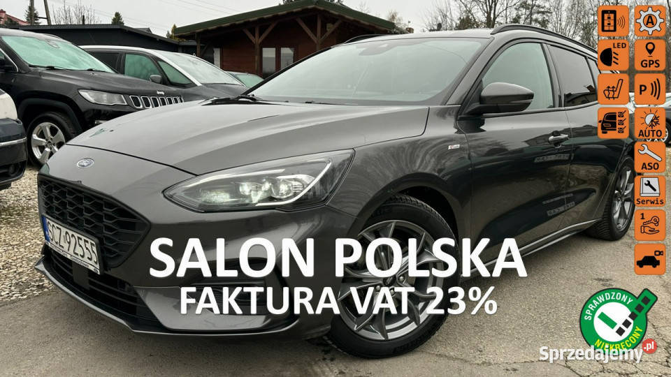 Ford Focus STLine20EcoBlue ASR (kontrola trakcji) Częstochowa
