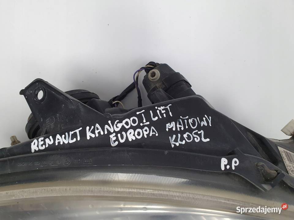 LAMPA PRAWA Renault Kangoo I lift 0305r PRZEDNIA Rudka