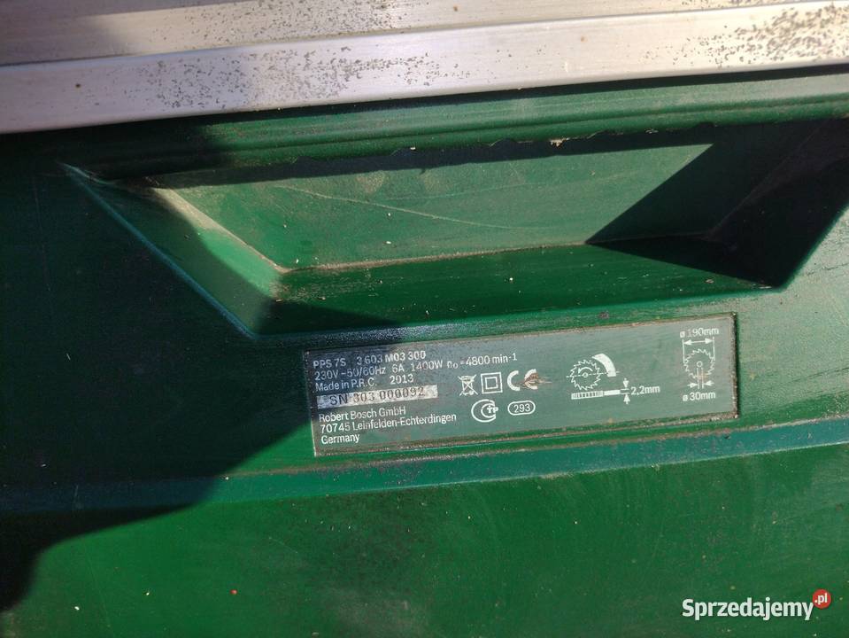 Pilarka Bosch PPS 7S Stary Sącz