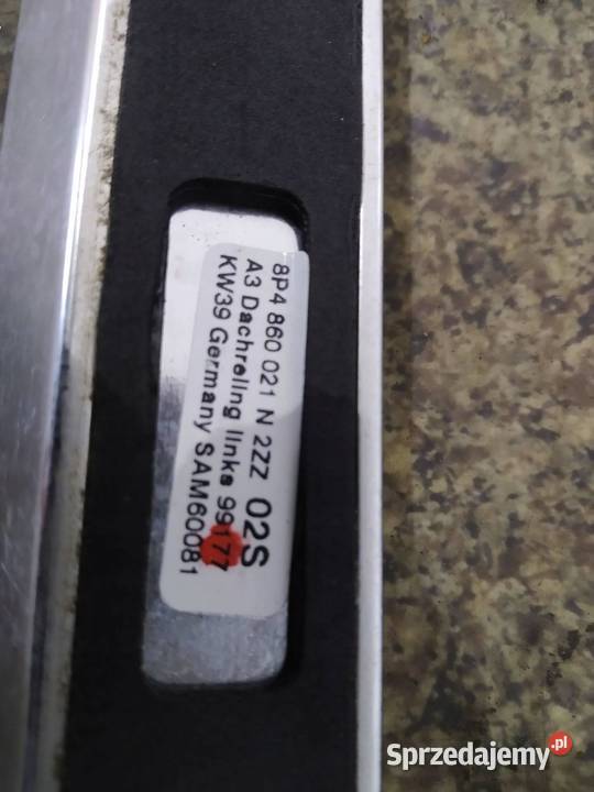 RELINGI RELING DACHOWY CHROM LIFT 8P4860021N osobowe Relingi dachowe