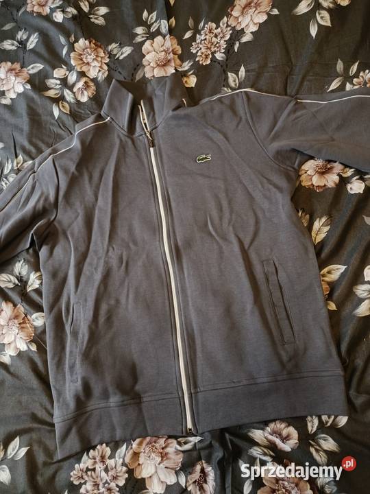Komplet dresowy Lacoste regular fit szary Lacoste Odzież sportowa Białystok