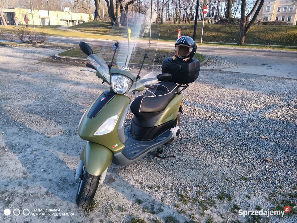 Skuter Piaggio fly 50125 Vespa Rok produkcji 2007 śląskie Czerwionka-Leszczyny