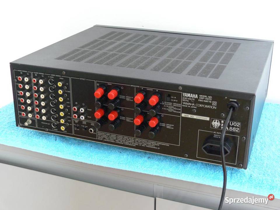 Wzmacniacz Yamaha DSP A970 mocny 280 wat WYSYŁKA Jasło sprzedam
