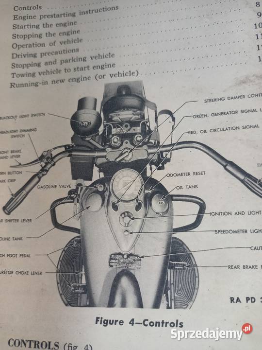 Instrukcja obsługi Harley WLA Bydgoszcz