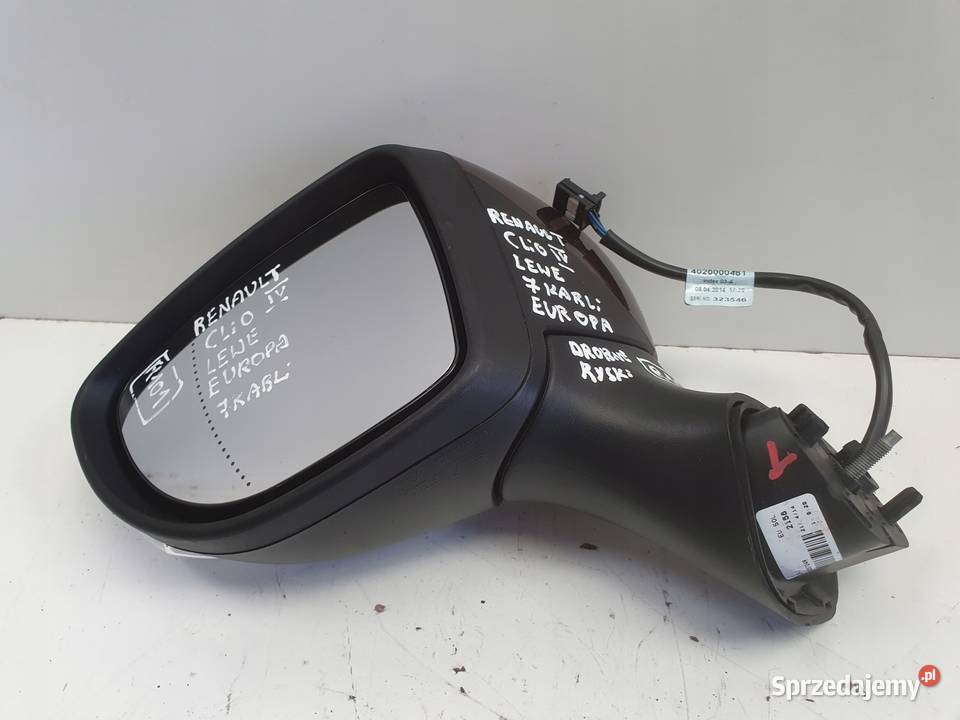 LUSTERKO LEWE Renault Clio IV 1216r KIEROWCY 7 osobowe sprzedam