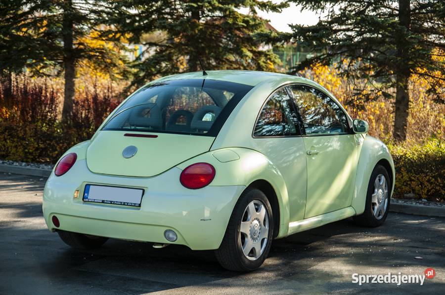 Volkswagen NewBettle 16 102 Klima Pod fotele Rok produkcji 2001 Warszawa