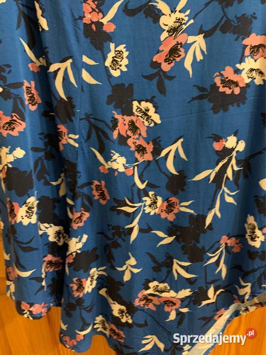 Zara spódnica damska XS wzorzysta niebieska sprzedam