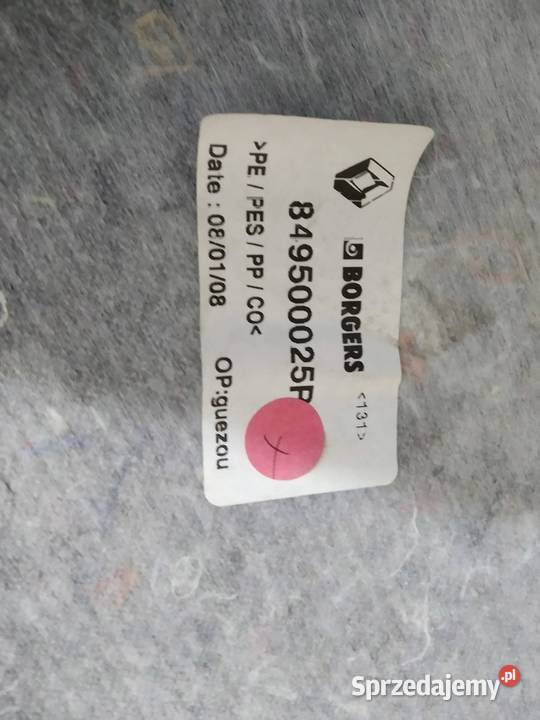 TAPICERKA BOCZEK LEWY PRAWY TYŁ BAGAŻNIKA KOMBI