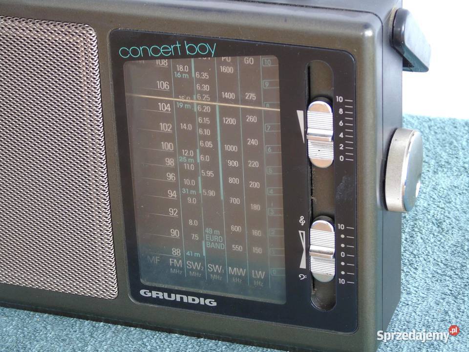 Radio Grundig Concert Boy 225 sprawne DOSTAWA podkarpackie Jasło sprzedam