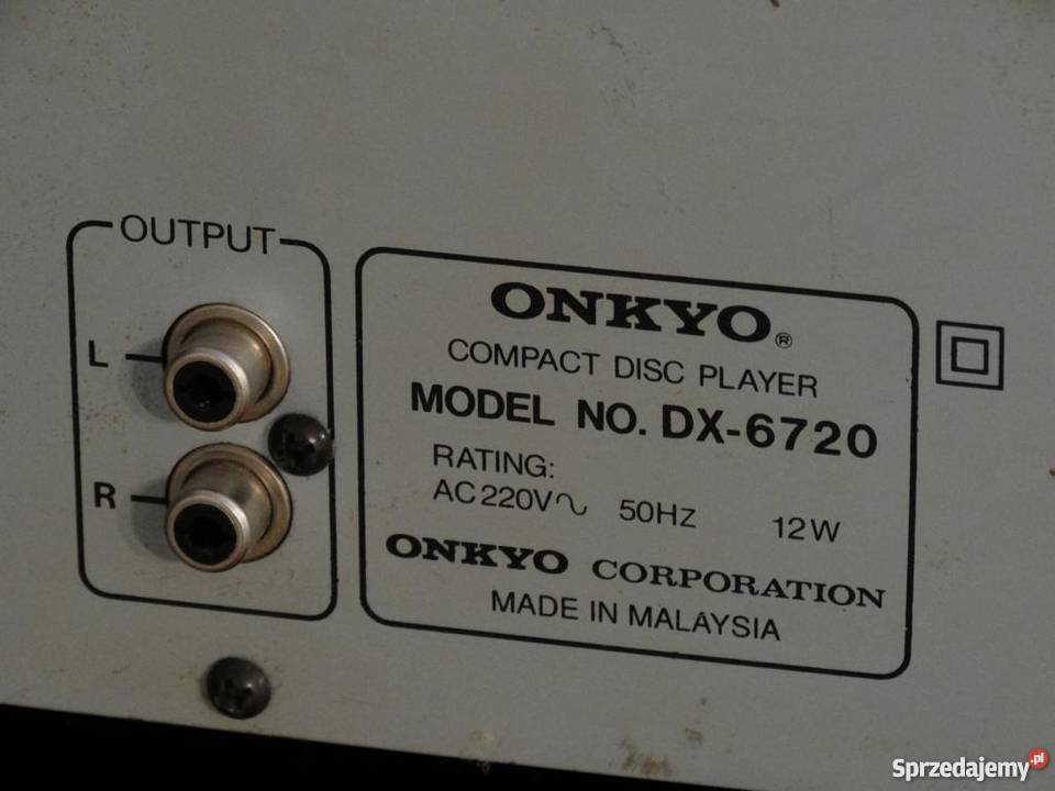 CD Onkyo DX6720 sprawny WYSYŁKA Jasło sprzedam