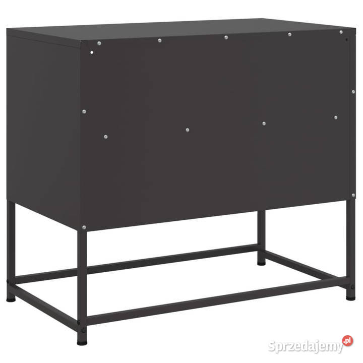 Szafka pod telewizor czarna 68x39x605 stalowa Warszawa