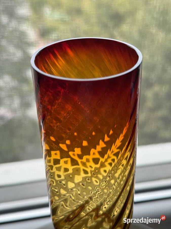 Wazon ze szkła spirelli Porcelana i szkło Mielec