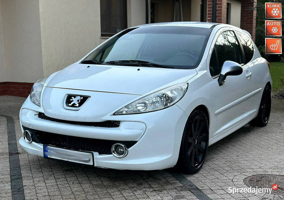 Peugeot 207 Peugeot 207 RC Sport 175 Kubełki JBL Wrocław