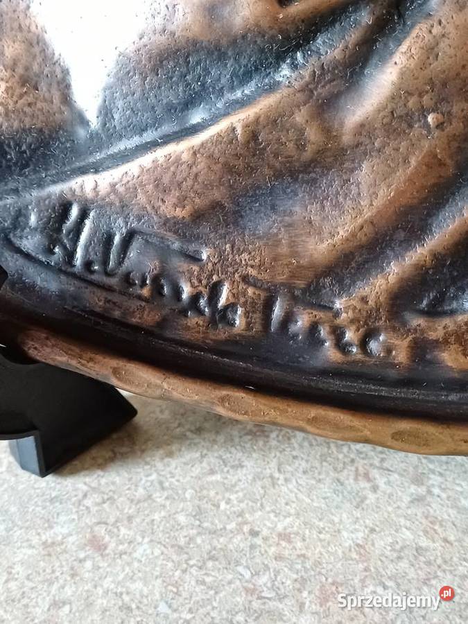 vintage relief miedziany Nowy Targ