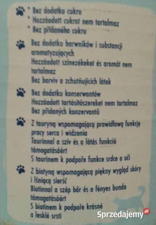 Winston Karma kotów bez cukru z KURCZAKIEM Dla kotów Strzelce Opolskie