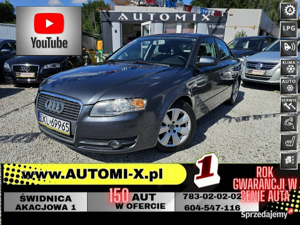 Audi A4 Limousine AUTOMAT SEDAN 20 benz Z LPG centralny zamek A4 Świdnica