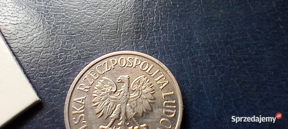Stare monety 20 groszy 1985 destrukt PRL Polska podkarpackie Lesko