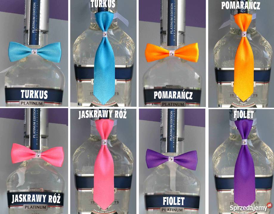 Zawieszki na alkohol wodke MUSZKI KRAWACIKI HIT Rzeszów