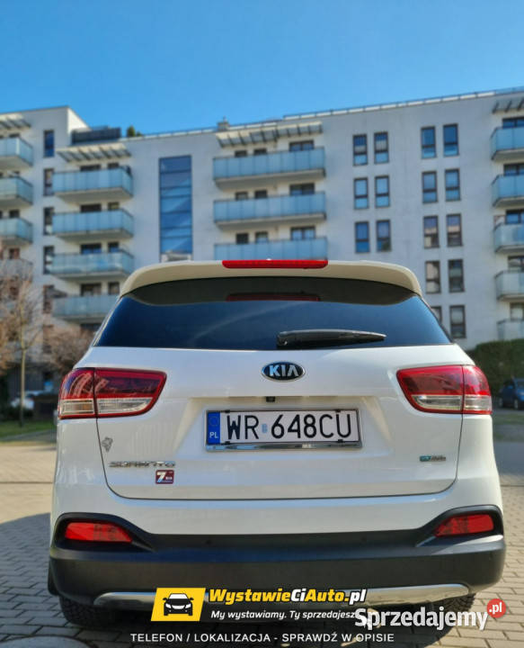 Kia Sorento XL 7osobowy Telefon 600357489 Rok produkcji 2015 Włocławek