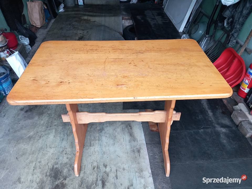 Stół z litego drewniana sosnowego