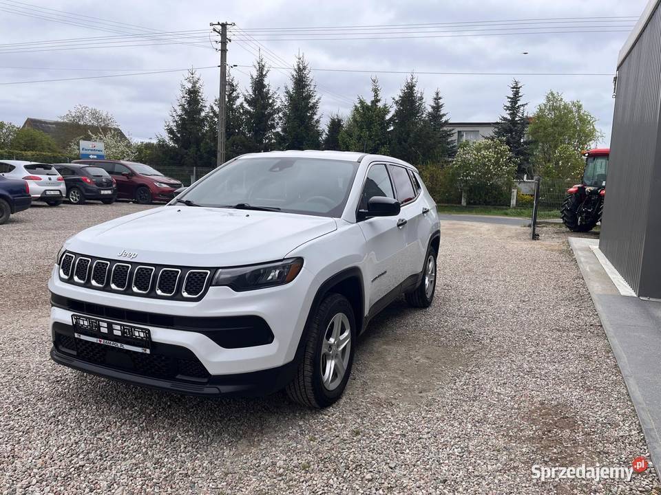 Jeep Compass II 20 Sport 2023r2004x4 2l benzyna biały Ślesin