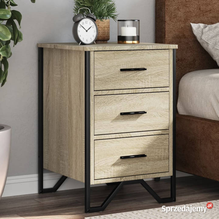 Szafka nocna dąb sonoma 40x41x60 materiał Warszawa