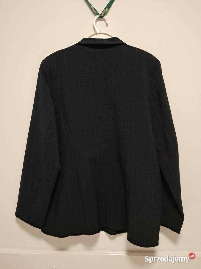 Żakiet ze spódnicą ciemnogranatowy 46 do Kraków sprzedam