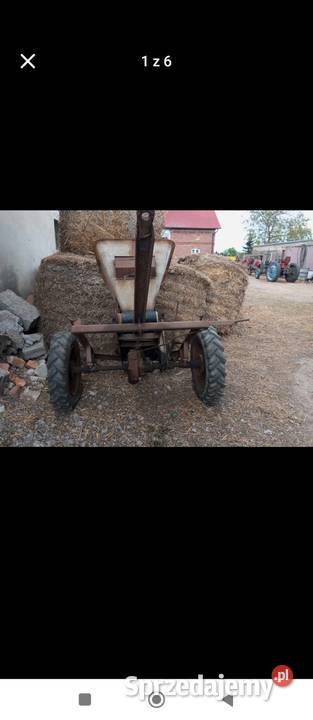 Kos do rozsiewania nawozu nieuszkodzony Golub-Dobrzyń