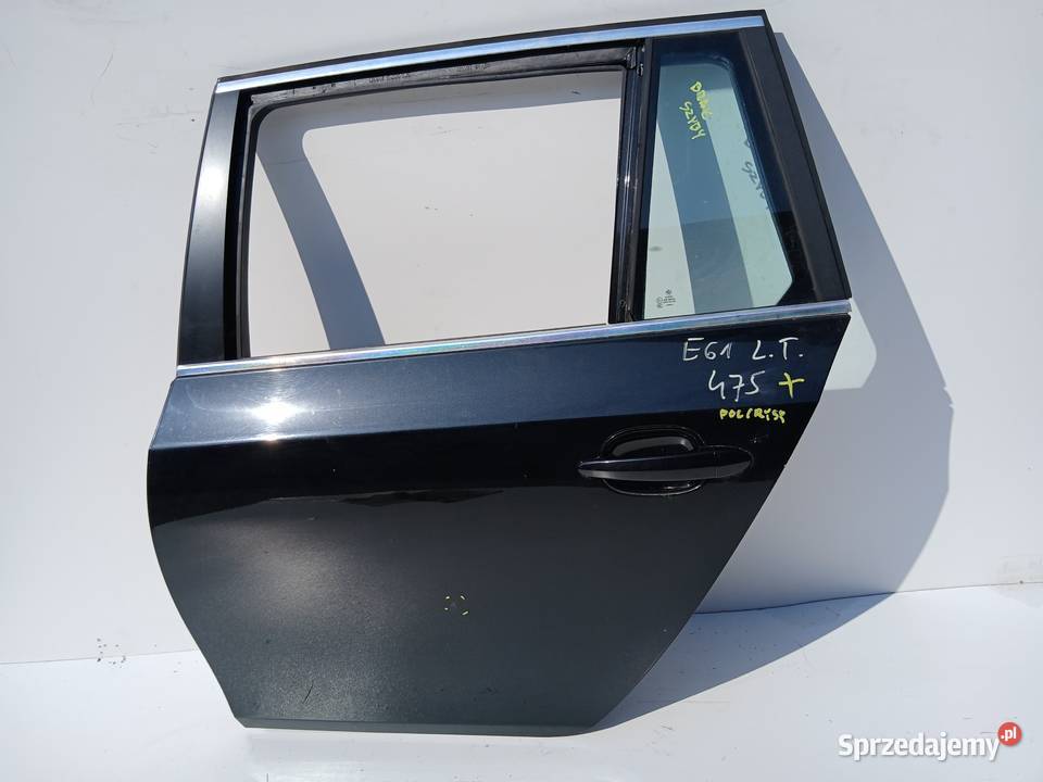 DRZWI LEWE TYLNE BMW E61 BLACK SAPPHIRE 4759 Strzyżewice