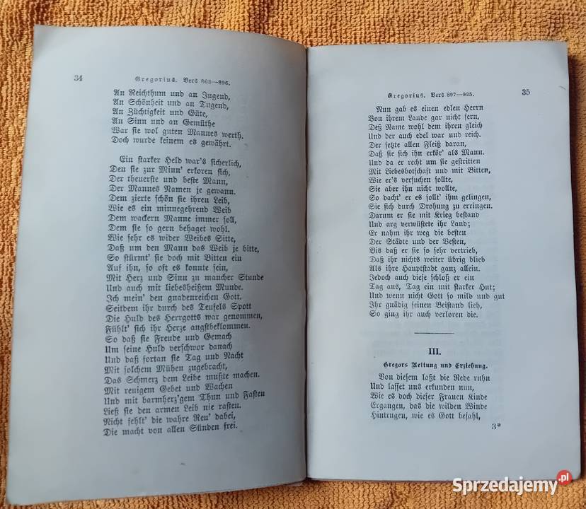 Hartmann von Aue Gregorius Oder der gute Suender Koźminek